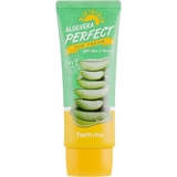 Солнцезащитный крем с алоэ FarmStay Aloevera Perfect Sun Cream SPF50+ PA+++, 70 мл - Pampik