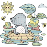 Водяні розмальовки Талант У садочку (8w-garden) - Pampik - 2