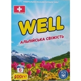 Пральний порошок Well Альпійська свіжість 400 г - Pampik