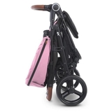 Коляска El Camino X4 ME 1024 Pink Lines, розовая (25399) - Pampik - 6