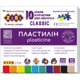 Пластилін ZiBi Kids Line Classic 10 кольорів 200 г (ZB.6232) - Pampik