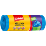 Мішки для сміття Chisto, 120 л, 10 шт. - Pampik