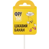 Натуральні льодяники на паличці Фрутім, банан, 10 г - Pampik