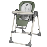 Стільчик для годування Lionelo Laurice Green Olive, з функцією гойдалки, оливковий - Pampik
