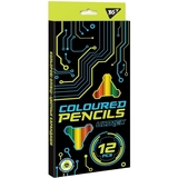 Олівці кольорові Yes Ultrex, 12 кольорів (290636) - Pampik