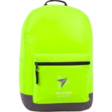 Рюкзак молодіжний Yes R-03 Ray Reflective, серый с желтым (558583) - Pampik