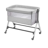 Приставне колиска-ліжечко CAM Sempreconte, з комплектом постільної білизни, сіре (920/T160/922/T002) - Pampik