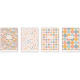 Зошит для записів Genius В5, в клітинку, спіраль, 80 л., Завитки (B5-SC-080-6096K) - Pampik - 2