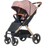 Прогулянкова коляска El Camino Dynamic Pro Me 1053G Special Pink, рожева з чорним (25486) - Pampik