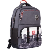 Рюкзак Yes TS-49 SubSurf Black and White, серый (558567) - Pampik - 2