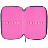 Пенал жесткий 1 Вересня HP-01 Big Ears, 13х21х4 см, синий с розовым (533436) - Pampik - 4