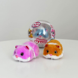 Интерактивная мягкая игрушка Pets & Robo Alive Забавный хомячок розовый (9543-20) - Pampik - 4