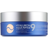 Гідрогелеві патчі глибокого зволоження Medi-Peel Hyaluron Aqua Peptide 9 Ampoule Eye Patch з пептидами, 60 шт. - Pampik