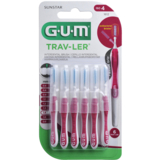 Щітка для міжзубних проміжків GUM TravLer, 1.4 мм, 6 шт. - Pampik