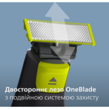 Змінні леза Philips OneBlade Face + Body, 2 шт. (QP620/50) - Pampik - 8