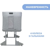 Ліжечко Chicco Next2Me Forever 3 в 1 сіре (79650.61.09) - Pampik - 4