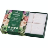 Набор мыла Florinda Зеленые цветы, 100 г (4 шт. х 25 г) - Pampik