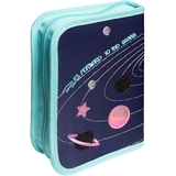 Пенал жесткий Yes HP-04 Cosmos, 13х21х4 см, синий (533370) - Pampik - 2