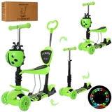 Самокат 5 в 1 iTrike Maxi JR 3-026-GR green (23978) - Pampik - 2