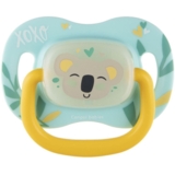 Силіконова симетрична пустушка Canpol babies Exotic Коала, бірюзовий з жовтим, 6-18 міс. (34/921_koal) - Pampik