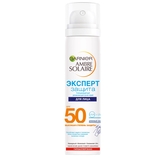 Сонцезахисний сухий спрей для обличчя Garnier Ambre Solaire, SPF 50+, 75 мл - Pampik