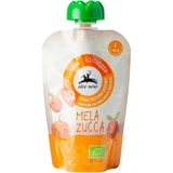 Фруктовое пюре Alce Nero Яблоко и тыква, 100 г - Pampik