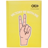 Блокнот ZiBi Symbol Kids Line А-6 у клітинку 64 аркуші жовтий (ZB.12740-08) - Pampik