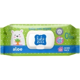 Вологі серветки Baby Zaya, алоє, 120 шт. - Pampik