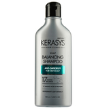Балансирующий шампунь Kerasys Hair Clinic Anti-Dandruff Peppermint Leaf Extract, 180 мл - Pampik