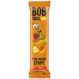 Цукерка фруктова Bob Snail Грушево-Манговий страйп, 84 г (6 шт. х 14 г) - Pampik - 2