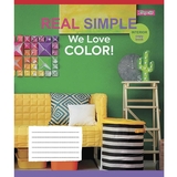 Тетрадь общая 1 Вересня We Love Color, A5, в клеточку, 48 листов - Pampik