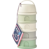 Контейнер для хранения сухих смесей Beaba, 4 отсека, оливковый (911711) - Pampik