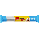Фольга алюминиевая Chisto для пищевых продуктов, 10+1 м - Pampik