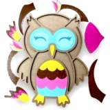 Пазл-вкладиш Аплі Краплі Сова (СК-05) - Pampik - 2