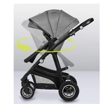 Універсальна коляска 3 в 1 Lionelo Bianka Grey Stone, сіра (LO-BIANKA 3IN1 GREY STONE) - Pampik - 8