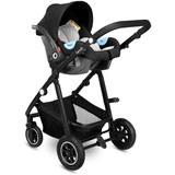 Коляска 3 в 1 Lionelo Amber Dreamin, чорна - Pampik - 4