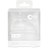 Змінні насадки Olababy для GentleBottle повільний потік, 2 шт. (82001) - Pampik - 3