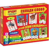 "Настільна гра Київська фабрика іграшок Ерудит Склади слово Випуск 3 - Pampik