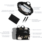 Сумка-рюкзак для коляски Lionelo Cube Lovin, чорний (LO-CUBE LOVIN) - Pampik - 4