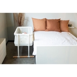 Дитяче ліжечко Childhome Evolux Bedside Crib 2 в 1, 97х64х85 см, білий (EVOBSCNW) - Pampik - 12