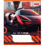 Тетрадь общая 1 Вересня Ai Cars, A5, в линию, 60 листов - Pampik - 3