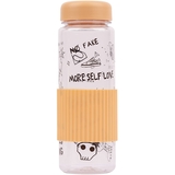 Бутылка для воды Yes by Andre Tan Light, 500 мл, белая с бежевым (707372) - Pampik - 2