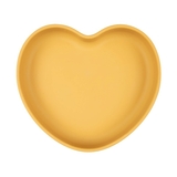 Тарілка Canpol babies Серце, силіконова, жовта (80/309_yel) - Pampik - 2