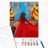 Картина за номерами ArtCraft Воно палає 40x50 см (10346-AC) - Pampik - 3