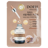 Маска для обличчя Jigott Doris Snail Real Essence Mask Муцин равлика, 25 мл - Pampik
