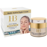 Мультиактивний нічний крем Health&Beauty з гіалуроновою кислотою та екстрактом ікри, 50 мл - Pampik