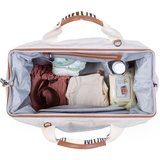 Сумка Childhome Mommy bag Signature - Canvas White, белый (CWMBBSCOW) - Pampik - 6