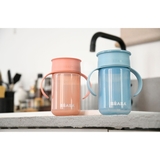 Поїльник-непроливайка Beaba 360°, блакитний, 340 мл (913572) - Pampik - 10