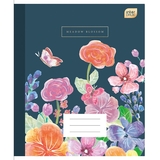 Набір учнівських зошитів Interdruk Premium Botanique, клітинка, А5+, 48 аркушів, 4 шт. (339478-4) - Pampik