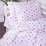 Комплект постельного белья MirSon Kids Time 20-0012 Agatha, детский - Pampik